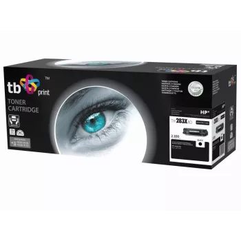 Tonera TB saderīga ar HP CF283X Melna, 2200, ref