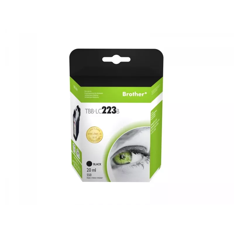 Tinte Brother LC223 Melna TBB-LC223B