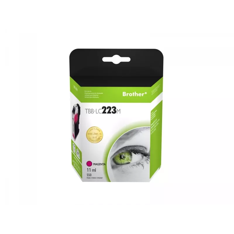Ink. Kaz. TB saderīga ar Brother LC223 Magenta jauna