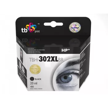 TB Print BH-302XLBR melna tintes kasetne (saderīga ar F6U68AE)