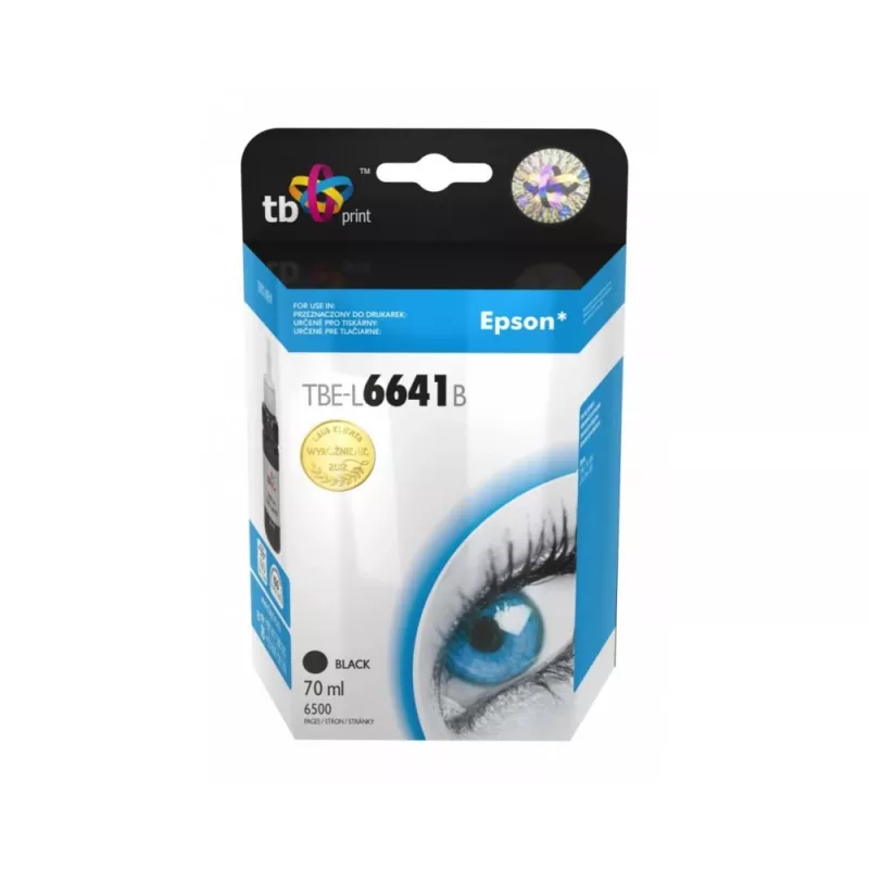Tinte Epson L100/110/200/210/3xx/550 TBE-L6641B BK