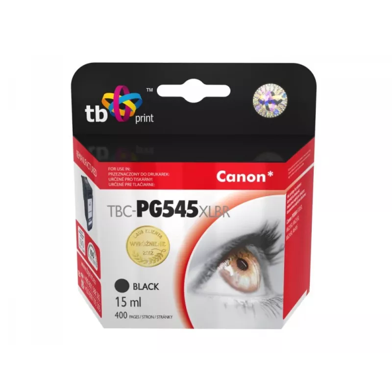 Tinte Canon PIXMA iP2850/MG2950/2550/2450/MX495 TBC-PG545XLB oriģinālā