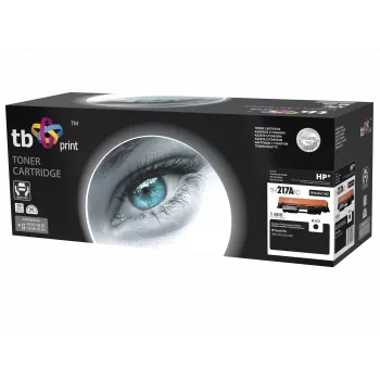 Tonera kasetne TB saderīga ar HP CF217A, melna, reman