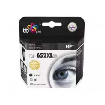 Tintes kasetne TB Kompat. S HP DJ 1115, Melna Reman
