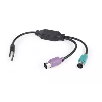 Adapter 2xPS2 -> USB pele + klaviatūra