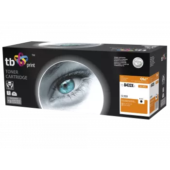 Toners OKI B432 TO-B 432XN BK 100% jauns