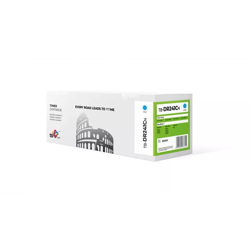 TB Print TB-DR241CN attēlveidošanas bloks Brother DR241 printeriem, ciāna