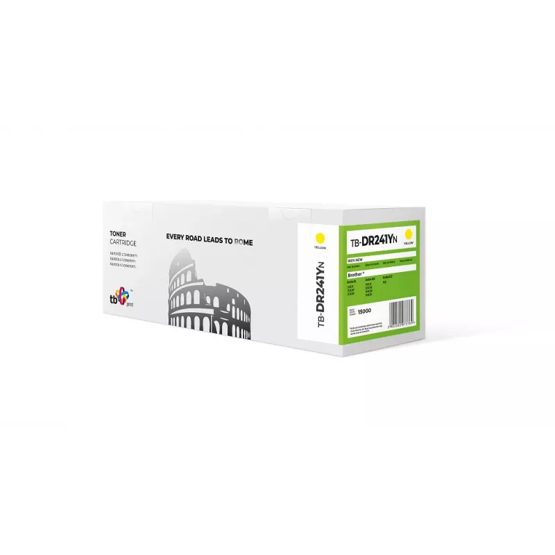 Drum bloks Brother DR241 TB-DR241YN dzeltens 10000 lapas