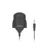Saspraužamais mikrofons NATEC NMI-1352, vads 3.5 mm, jutība -58 dB, 50–16000 Hz, 1.8 m kabelis, 20 g