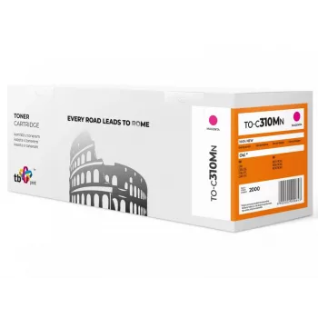 Tonera OKI C310 TO-C310MN magenta 100% jauna