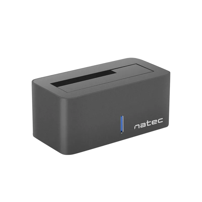 Natec Kangaroo NSD-0954 HDD dokstacija 2,5/3,5 collu SATA diskiem, USB 3.2 Gen 1, melna