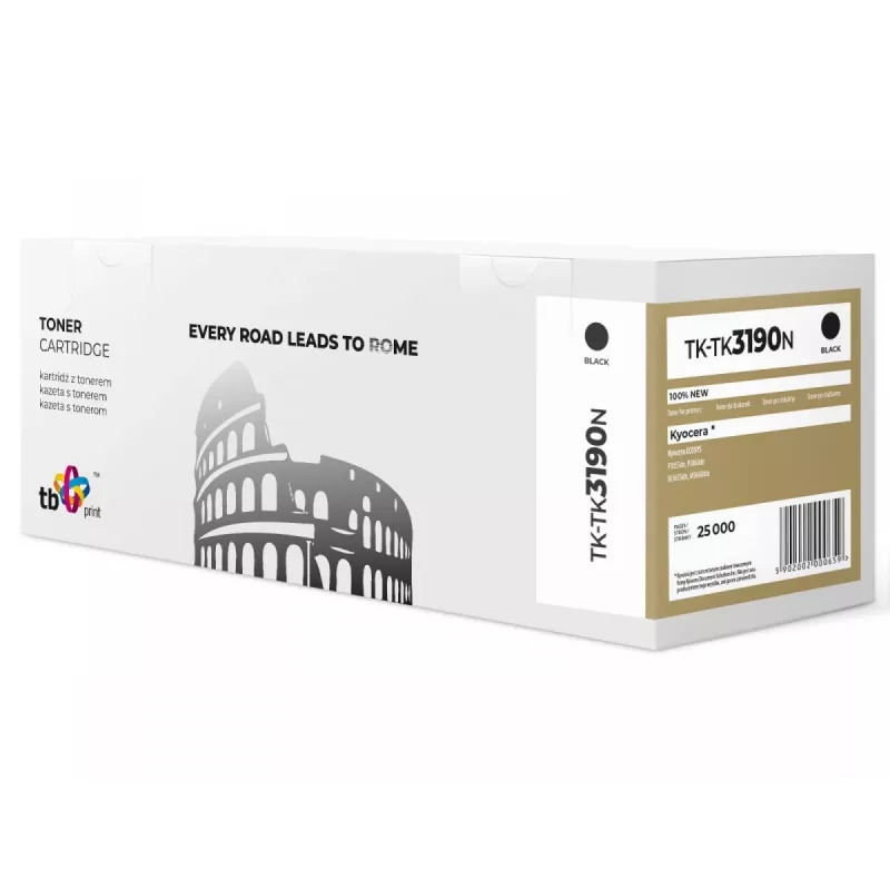 Toner TB saderīgs ar Kyocera TK-3190, Melns, Jauns