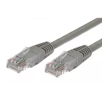 Kabelis Patchcord cat.5e RJ45 UTP 1m pelēks
