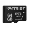 Patriot MicroSDXC 64 GB UHS-I Class 10 U1 80 MB/s atmiņas karte (PSF64GMDC10)