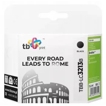 Tintes kasetne TB Kompat. S Brother TBB-LC3213B BK
