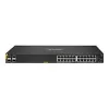 HPE Aruba Networking CX 6100 24G Class4 PoE 4SFP+ 370W Pārvaldāms L3 Gigabit Ethernet (10/100/1000) Power over Ethernet (PoE) 1U Melns