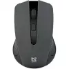 Bezvadu optiskā pele DEFENDER MM-935 RF, ambidextrous, 1600 DPI, pelēka, USB uztvērējs, AAA baterijas