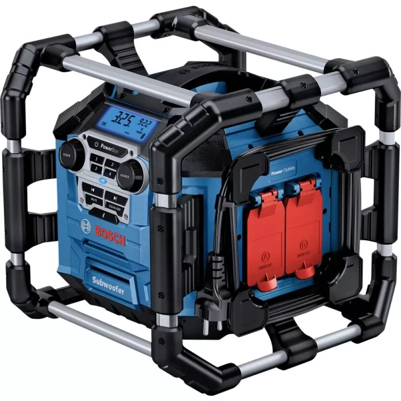 Bosch GPB 18V-5 C Professional portatīvais digitālais radio FM 12W alumīnija, melnā, zilā krāsā