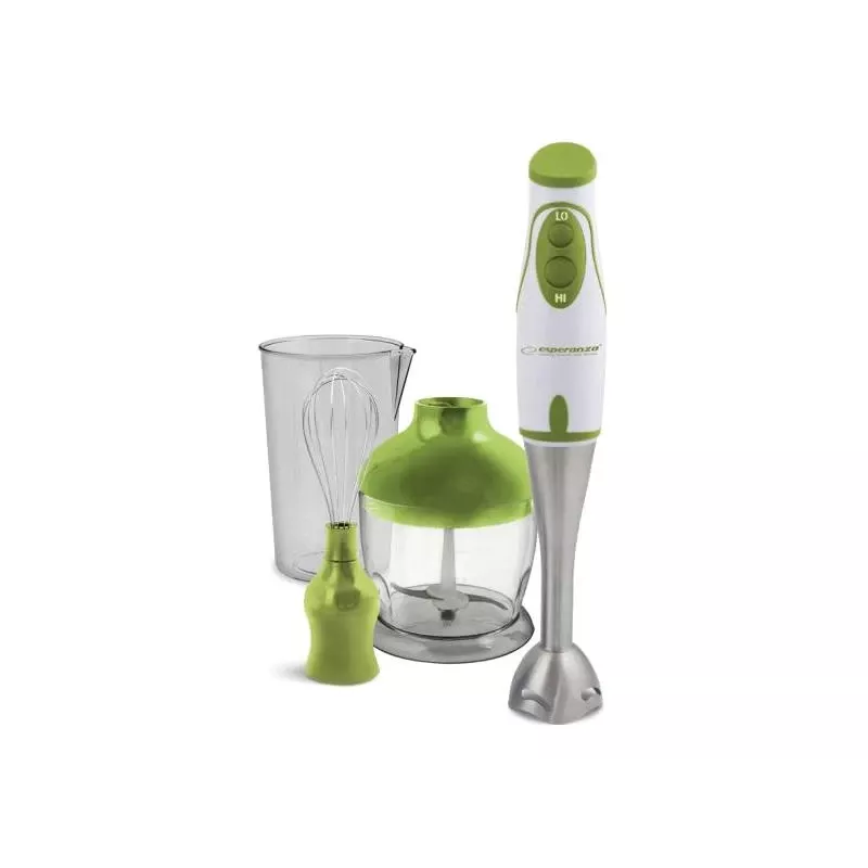 Esperanza EKM003G rokas blenderis 0.75 L Zaļš, Balts 450 W