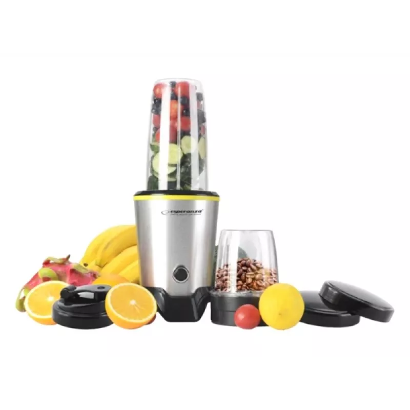 Esperanza EKM028 blender galda blenderis 1000 W Melns, Nerūsējošais tērauds