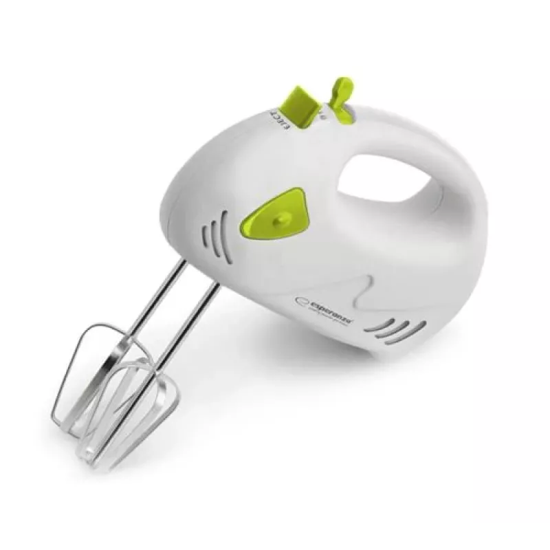 Esperanza EKM007G Muffin rokas mikseris, 150 W, zaļā/baltā krāsā