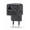 Tīkla retranslators GEMBIRD WNP-RP300-03-BK, 300 Mbps, 2.4 GHz, 802.11g, 1x RJ-45, iekšējā 3 dBi antena, AC 100–240V