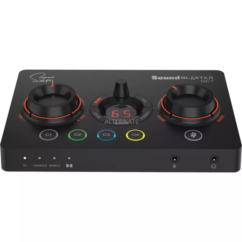 Creative Labs Sound Blaster GC7 7.1 kanālu ārējā USB skaņas karte