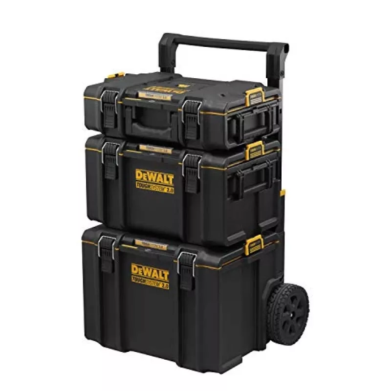 Instrumentu glabāšanas kaste DeWalt DWST83402-1, melna/dzeltena, 554×500×1150 mm