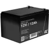 AGM akumulators Green Cell 12V 12Ah – Noslēgts svina-skābes (VRLA), 151×98×95 mm, 3.3 kg