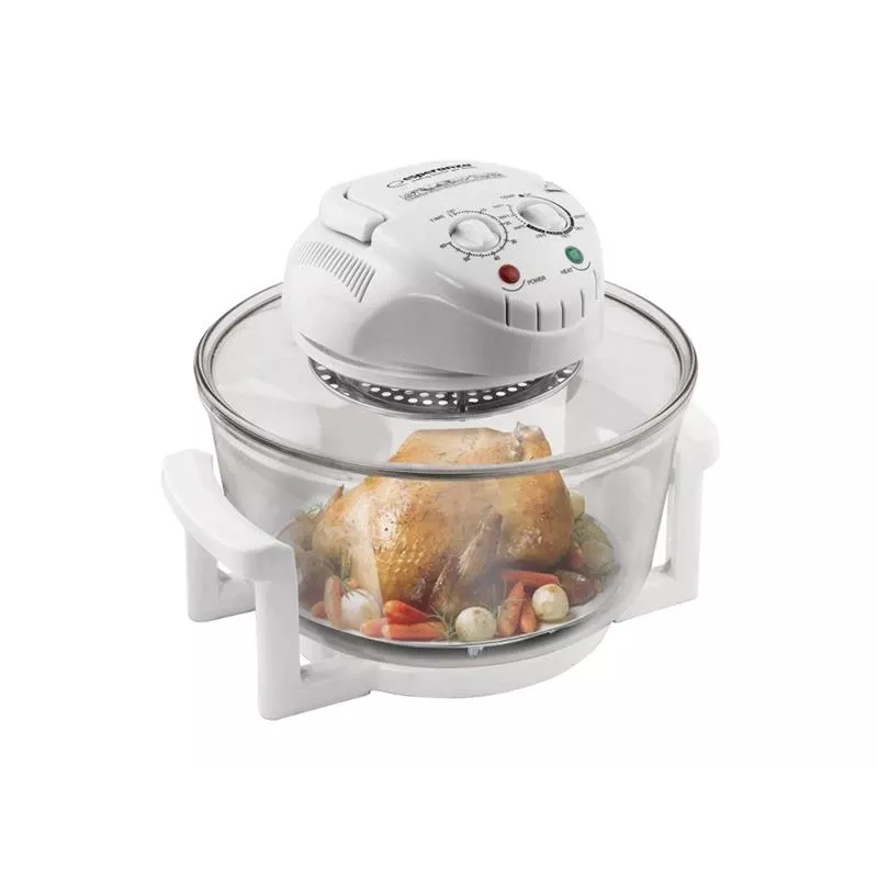 Halogēna cepeškrāsns ESPERANZA EKO003 — 12 L, 1400 W, max 250 °C, balta