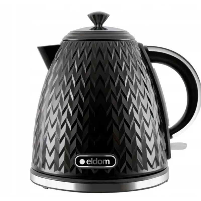 ELDOM NELA tējkanna, 1,7 l, 2000 W, melna