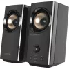 CREATIVE T60 2.0 kompaktie Hi-Fi galda skaļruņi ar skaidru dialogu un Surround skaņu, Sound Blaster SmartComms Kit, USB-C audio un mikrofona pieslēgvietām