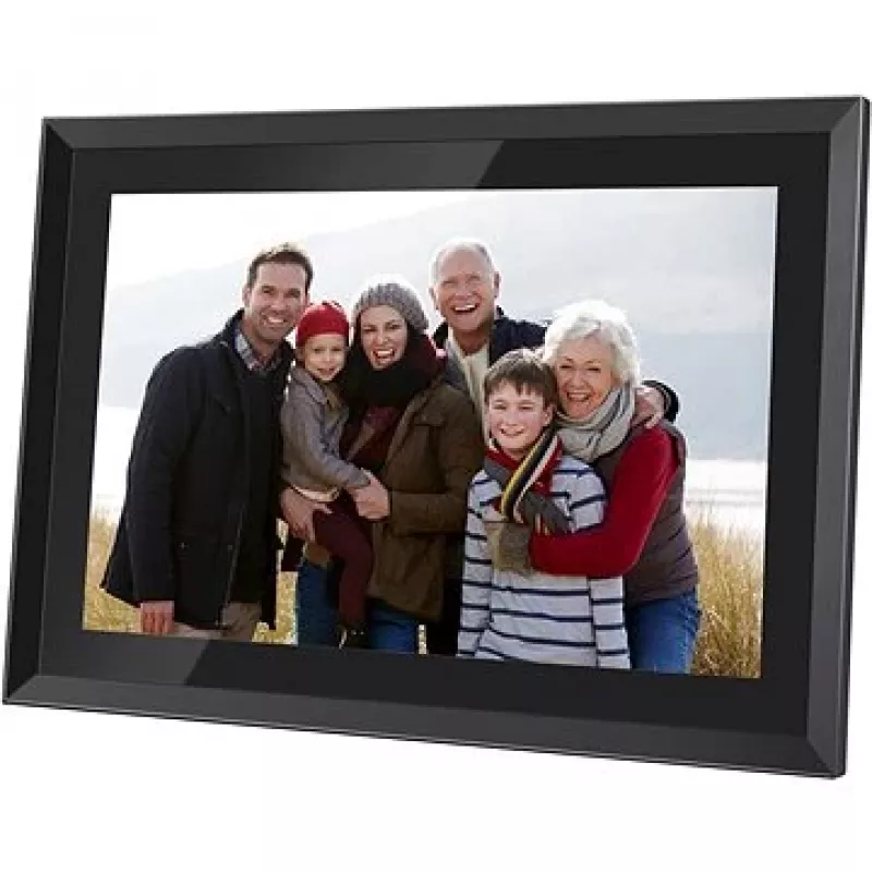 Sencor SDF 1091 B WiFi digitālais fotorāmis, 10,1 collu IPS ekrāns 1280 x 800, 4,6 GB atmiņa, melns