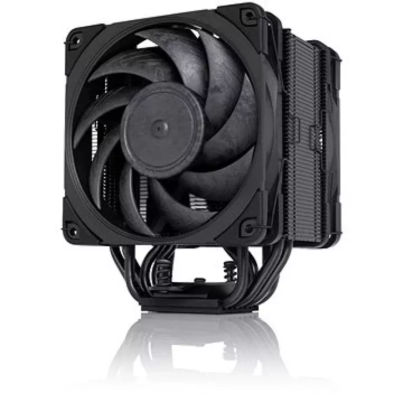 CPU dzesētājs Noctua NH-U12A CHROMAX.BLACK – 120 mm divi ventilatori, 158 mm augstums, LGA 1200, 2000 RPM