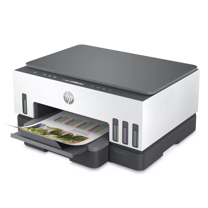 Daudzfunkciju printeris HP Smart Tank 720 — termālā tintes druka, krāsains, A4, Wi‑Fi, duplekss, 4800x1200 dpi