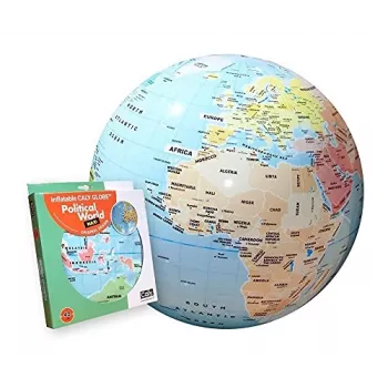 Globe Ball MG DYSTRYBUCJA Model C009 — Politiskā pasaule, 42 cm diametrs