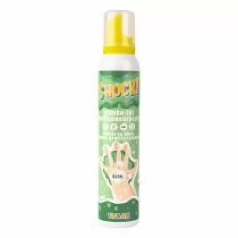 Tuban SHOCK! MULTISENSORY FOAM-GEL APPLE 200 ml Zaļš