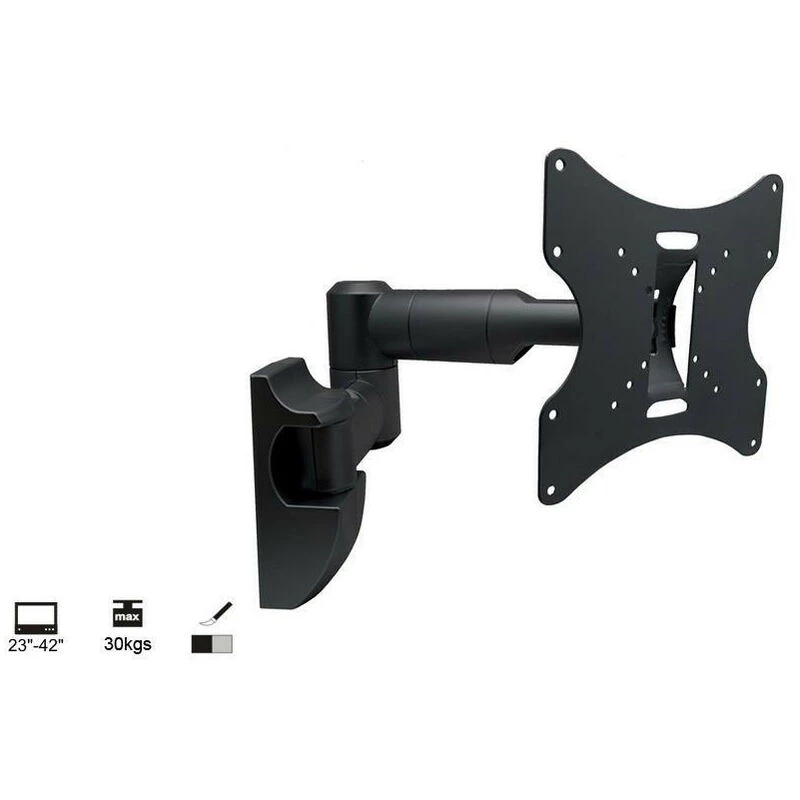 Maclean MC-503A regulējams sienas stiprinājums 23-42 collu LCD/LED/plazmas ekrāniem