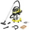Kärcher WD 6 P S V-30/6/22/T Slapjās un sausās tīrīšanas putekļsūcējs 30L 1300W Melns, Nerūsējošais tērauds, Dzeltens