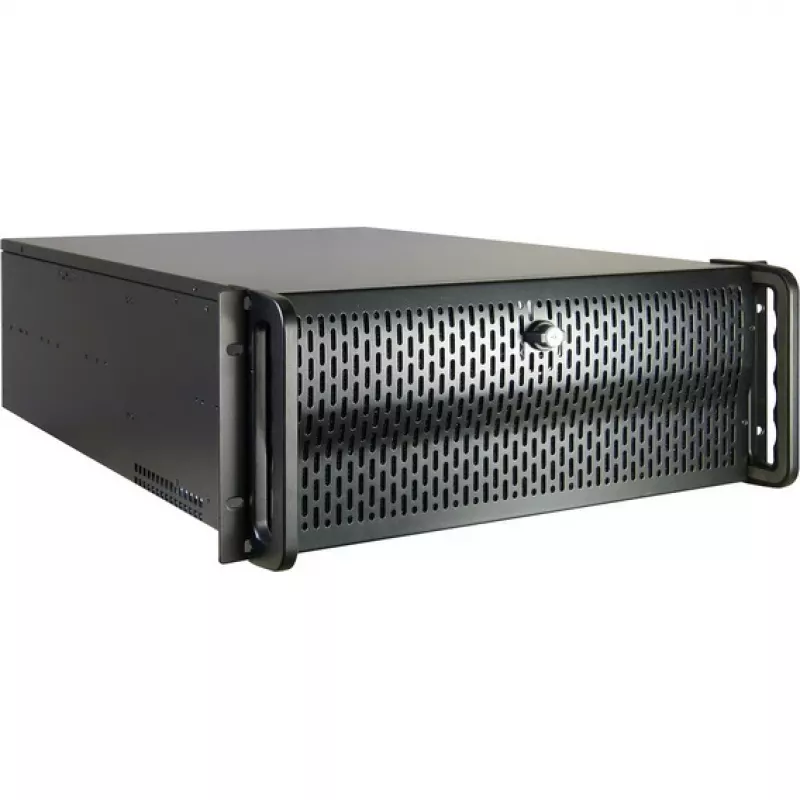 Servera korpuss Inter-Tech IPC 4U-4129L Rack Metāliskā sudraba