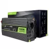 Green Cell INV09 tīkla sprieguma pārveidotājs 12V->230V 1000W melns