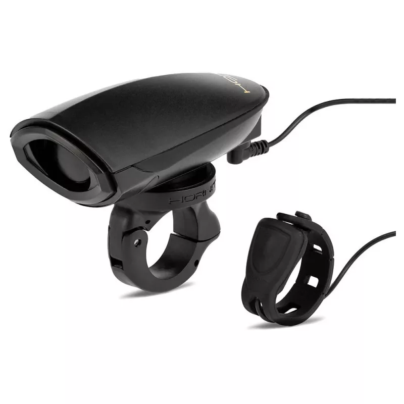 Velosipēda signāltaure Hornit 140 dB Melna