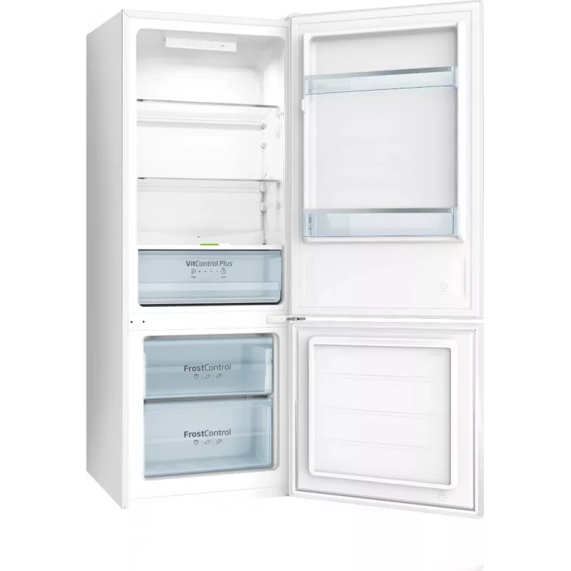Amica ledusskapja-saldētavas kombinācija KGCL 384 160 W, 144 cm, 54 cm plata