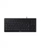 Tastatūra CHERRY STREAM TKL USB AZERTY Melna Vadu 94 taustiņi