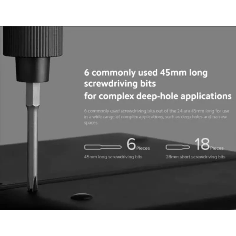 Komplekts Xiaomi MJDDLSD003QW 170 RPM Pelēks