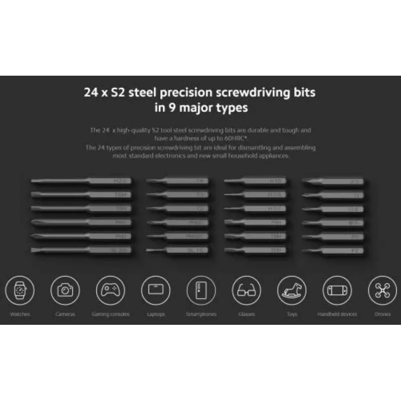 Komplekts Xiaomi MJDDLSD003QW 170 RPM Pelēks