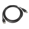 Lanberg CA-USBE-10CC-0050-BK USB pagarinātājkabelis 5 m USB 2.0 USB A melns