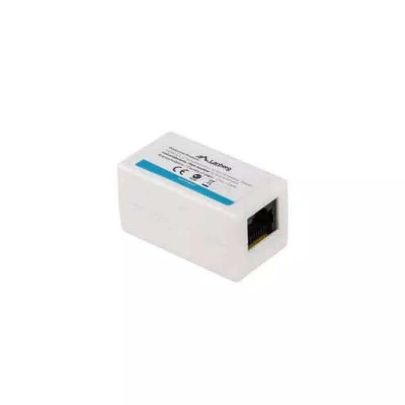 Lanberg AD-RJ45-RJ45-OU6 RJ45 savienojums Cat.6 UTP, balts