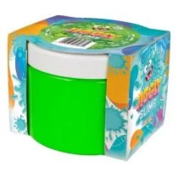Slime TUBAN Jiggly Slime zaļš Ābols 500 g TU3584 — modelēšanas gļotas rotaļām un sensorajām aktivitātēm