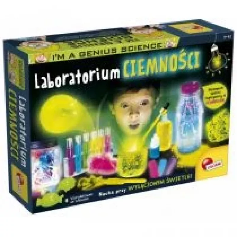 Zinātniskais komplekts Liscianigiochi Es Esmu Ģēnijs Tumsas Laboratorija 304-PL83879